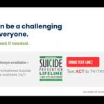 Harry Brown leads a presentation on Signs of Suicide (SOS): Youth Suicide Prevention for Parents. Zoom screen shot