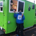 The Moe Vegan food truck serves meals at the city of Kents annual Community Thanksgiving Dinner on Nov. 21, 2020. Sound Publishing file photo