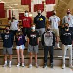 Top row, left to right: Annabelle Gersch, Keiran Watson, Derek Osman, Sean Ronaldson, Jack DeDonato and Evan Dickstein. Bottom row, left to right: Collin Ralston, Dan Gao, Josh Chang, Leah Stednick, Jack Mattox, Nathan Buchan, Alec Willett and Gihoe Seo. Not pictured: Michael Lee, Mason Gronewold and Jenin Obeidat. Andy Nystrom/ staff photo