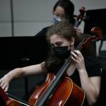 Islander Middle School sixth-grade musicians perform live on June 3. Andy Nystrom/ staff photo