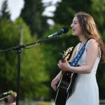 Jessica Starnes performs her original song, Blank Pages. Andy Nystrom/ staff photo