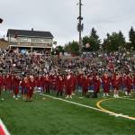 Crimson caps take flight. Andy Nystrom/ staff photo