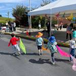 Kids flow through pop-up classes from Creation Dance Studio at the Mercer Island Preschool Association CAR-nival on June 12 in the Mercer Island Community & Event Center parking lot. Courtesy photo
