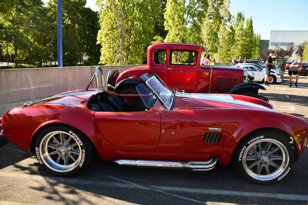 Cars on display at the Mercer Island Classic Car Show. Andy Nystrom/ staff photo
