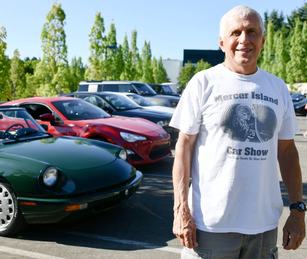 Tom Alberts, the organizer of the Mercer Island Classic Car Show. Andy Nystrom/ staff photo