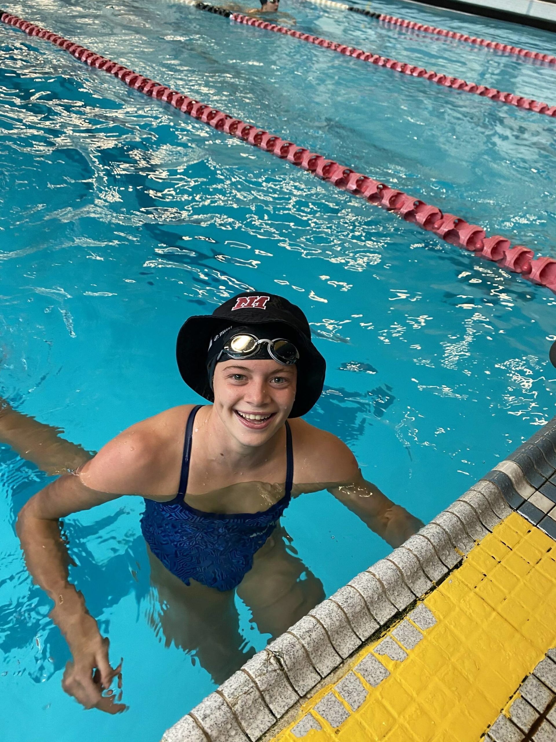 Mercer Island High Schools Piper Enge has qualified for state in all eight individual events and three relays. Courtesy photo