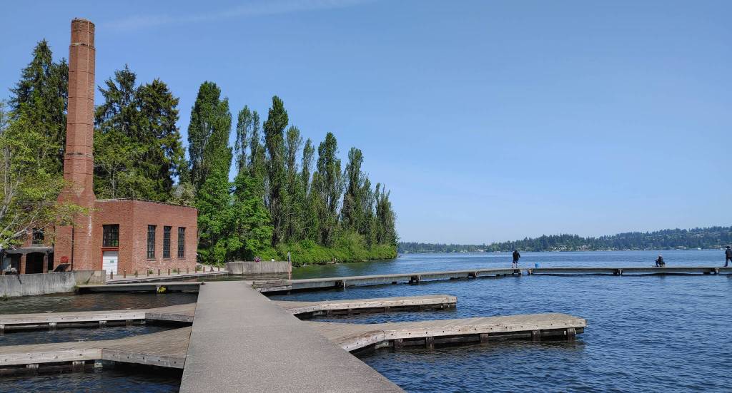 Aging Luther Burbank Park docks are set for renovation. Andy Nystrom/ staff photo