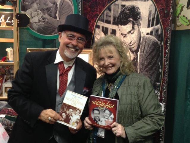 Courtesy photo
Greg Asimakoupoulos with Karolyn Grimes, the child actor who played Zuzu in Its a Wonderful Life.