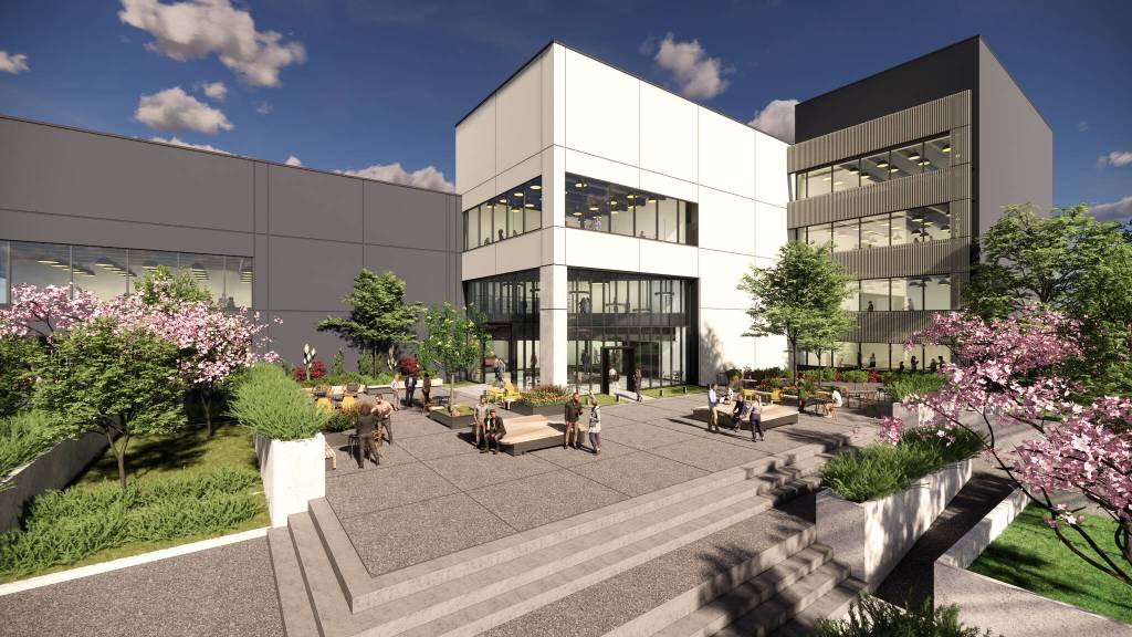 Mercer Park Plaza, located at 3003 77th Ave. SE, graphic courtesy of Riot Games