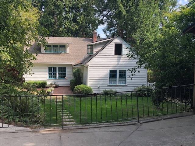 The old Riley home as it looked three years ago. Courtesy photo