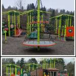 On the afternoon of Jan. 24, a Mercerdale Park user smiled and noted that the playground in progress was looking good. According to the citys Lets Talk community page, staff is estimating the playgrounds completion in late February, but that could change depending on the weather. For now, the train play sculpture and other equipment sits behind fences until the reopening. The playground surfacing crew needs dry weather and 50-degree temperatures to install the resilient surfacing –- it may take several weeks to get a window, the Jan. 5 report reads. Andy Nystrom/ staff photo
