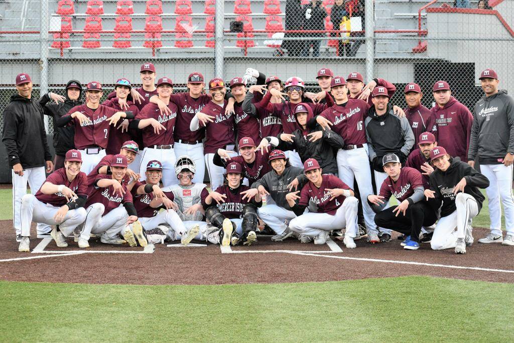 Mercer Island High Schools baseball squad will next play in the 3A state regionals. Photo from the MIHS baseball web page