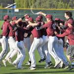 Mercer Island High Schools baseball squad will next play in the 3A state semifinals. Photo courtesy of Kym Otte