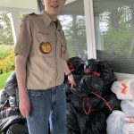 Covenant Living at the Shores residents of Mercer Island collected more than a dozen bags full of items for local high school senior and Eagle Scout Josiah Postma. Postma asked residents for help with donations of clothing and hygiene products to give to the Seattle-based Genesis Project. The nonprofit is dedicated to helping teenage girls and women who are survivors of sexual exploitation. Postma is a member of Mercer Islands Scout Troop #647. Courtesy photo
