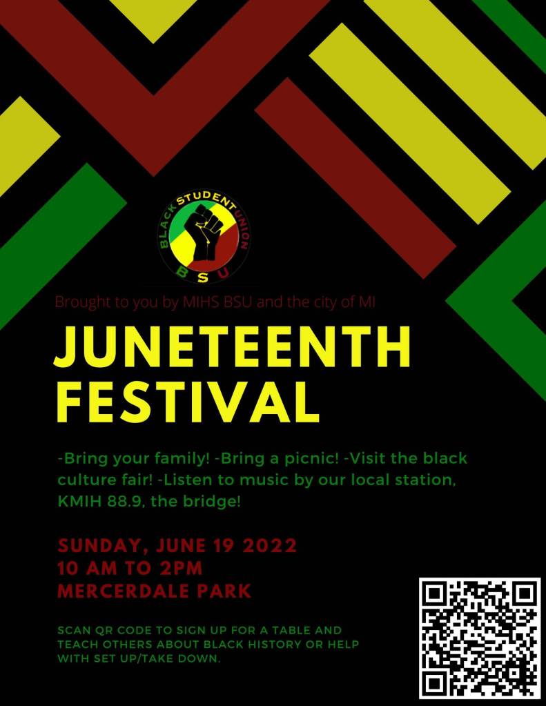 Flier designed by LeAsia Lane