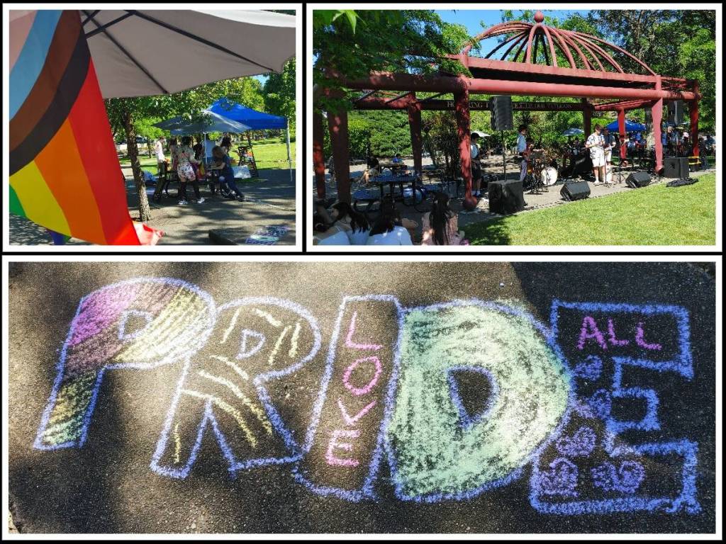 The Puget Sound Band entertained the crowd at the Mercer Island Pride Celebration on June 26. Andy Nystrom/ staff photos