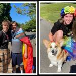 Some attendees at the Mercer Island Pride Celebration on June 26. Photos courtesy of Chase Schubert