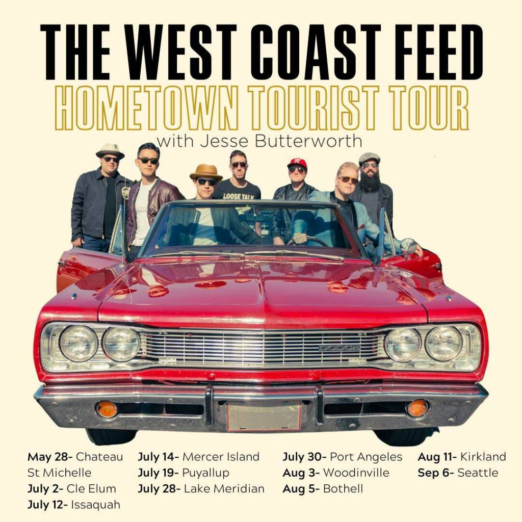 The West Coast Feed will be the first band out of the gate at Mostly Music in the Park, which will take place from 6-7:30 p.m. on Thursdays starting July 14 at Mercerdale Park. According to its website, The West Coast Feed sounds like a Bruno Mars and Bruce Springsteen dance party. The series lineup will also feature: July 21, Great American Trainwreck; July 28, Outside The Lines; Aug. 4, Portage Bay Big Band; and Aug. 11, No Rules. For more information, visit www.mercerisland.gov/mmip. Facebook photo