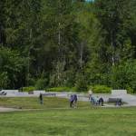 People go for a stroll at Mercerdale Park. Reporter file photo