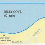 The United States Board on Geographic Names has approved the name Riley Cove for a bay on the northern coast of Mercer Island. Courtesy of the Mercer Island Historical Society