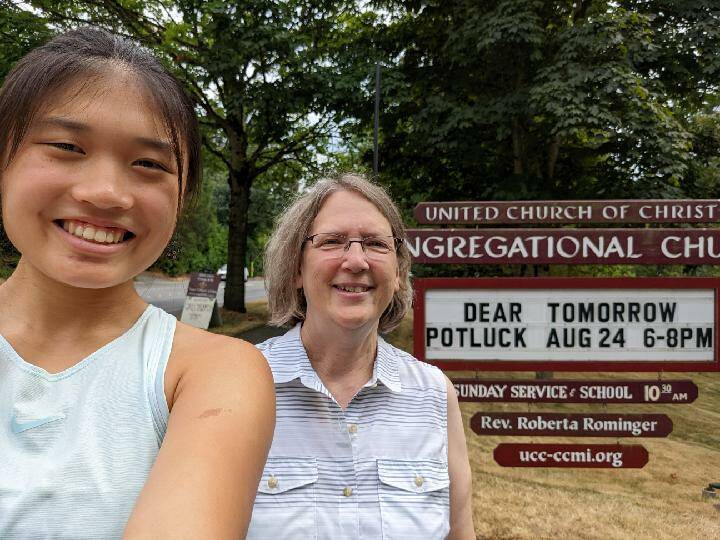 Anna Xie and Roberta Rominger are set to host the Dear Tomorrow climate program on Aug. 24. Courtesy photo