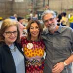 Presenting sponsors Ellen Hill and John Gordon Hill with Sharon Perez, center. Photo courtesy of the Rotary Club of Mercer Island