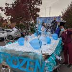 A Frozen float makes an appearance at last years Mercer Island High School Homecoming Parade. Photo courtesy of the Mercer Island School District