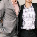 From left, Just Poké founders Danny Brawer and Norman Wu met as fourth-graders at Lakeridge Elementary School on Mercer Island. Courtesy photo