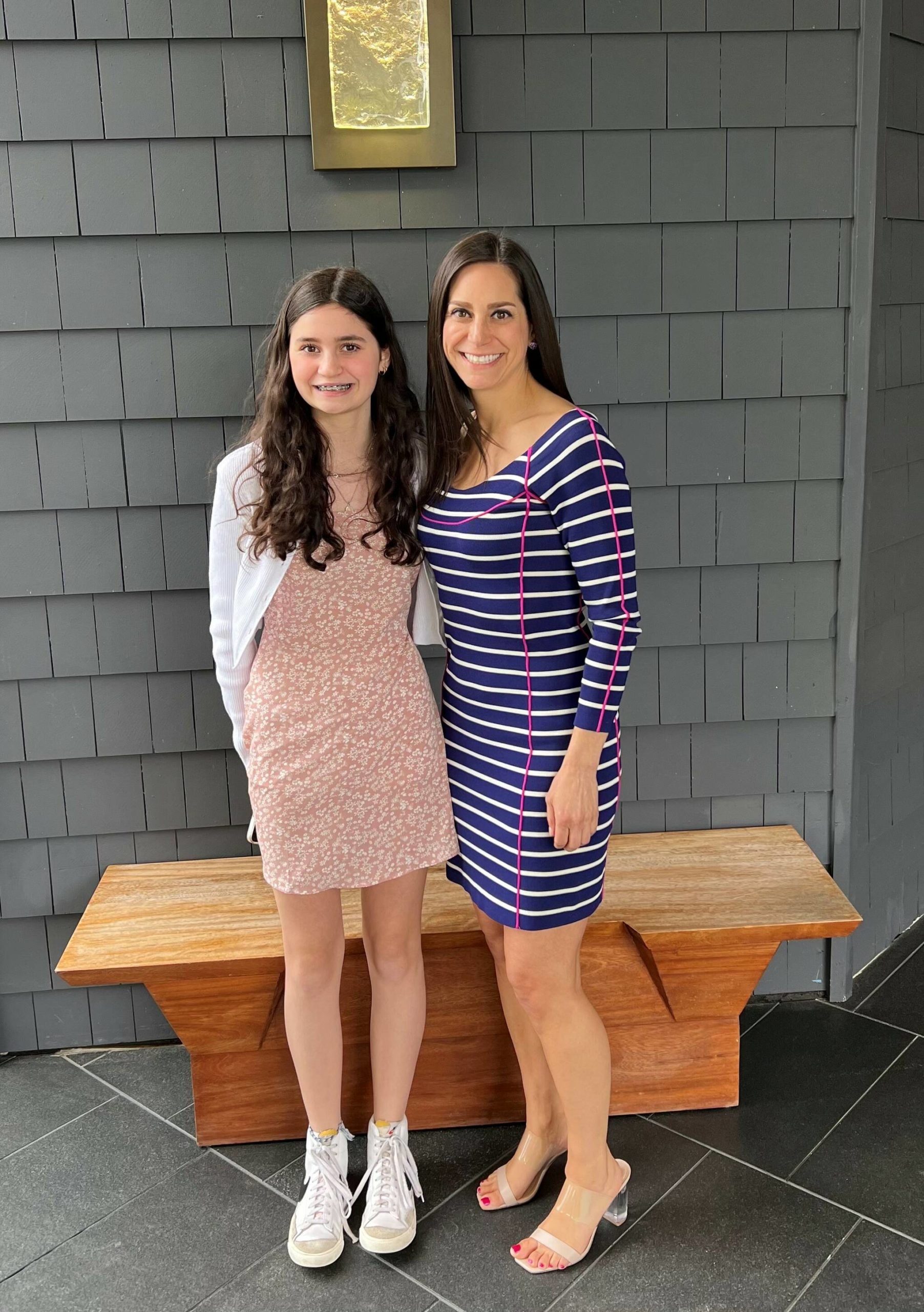 Mercer Island daughter and mother Bailey and Leslie Mesnick attend a National Charity League event. Courtesy photo