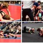 Mercer Island High School wrestlers compete at the 3A KingCo championship tournament on Feb. 4 at Juanita High School. Photos courtesy of Aaron Koopman