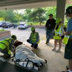 Courtesy photo
Scene from a CERT training in Mercer Island.