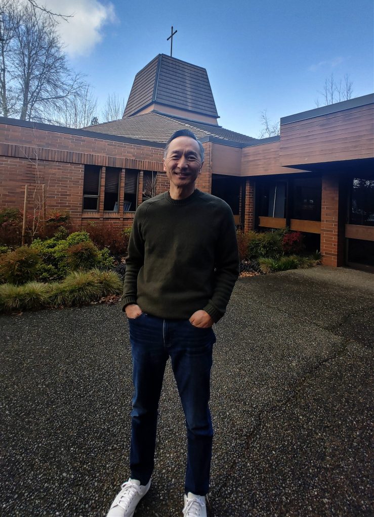 Michael Lee is the lead pastor of the new and improved Encounter Church, which recently engaged in an adoption merger with Mercer Islands 73-year-old Evergreen Covenant Church. Andy Nystrom/ staff photo