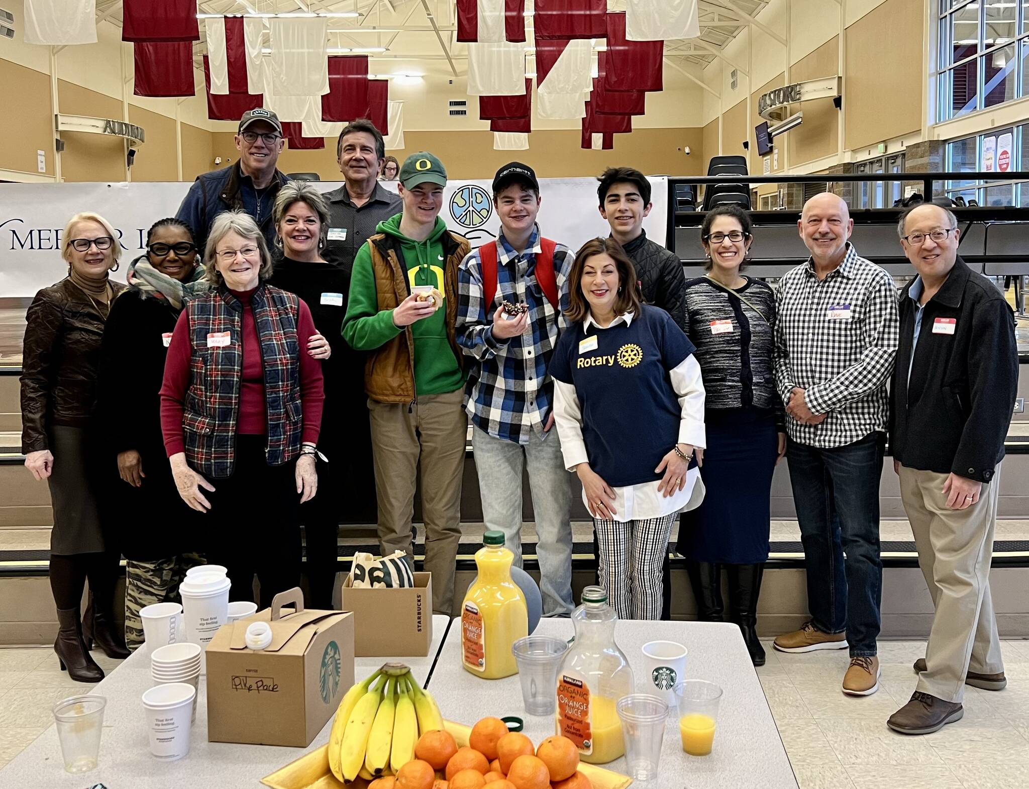 The Rotary Club of Mercer Island hosted its Youth and Education Open House on March 8 in the Mercer Island High School commons. According to Rotary about the membership recruitment event, it gained a new member and had great outreach to students about the Rotary senior scholarship, students of the month and service opportunities like cleaning up Rotary Park, which is located only a few blocks away from the high school. Courtesy photo