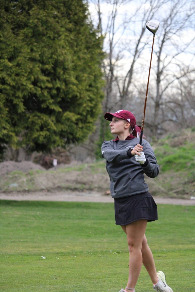 Mercer Island High School junior girls golf captain Lucia Morelli. Courtesy photo