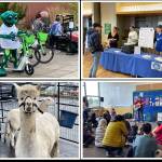 The city of Mercer Island held its Leap for Green Earth Day Fair: Taking Action! on April 22 at the Mercer Island Community and Event Center. This free event celebrated Earth Day by promoting environmental practices and activities for kids and adults, and raised general awareness of local sustainability resources. Sponsored by Cedar Grove, the event featured sustainability vendors, electric vehicles, educational displays, entertainment, a petting zoo, food trucks and more. Photos courtesy of the city of Mercer Island
