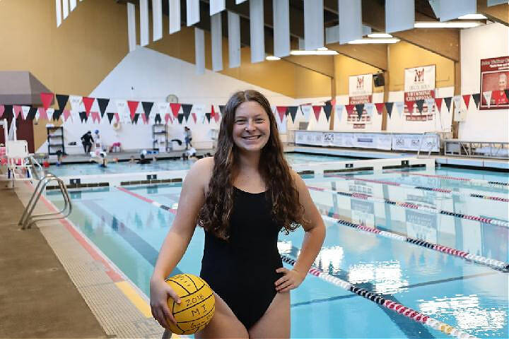 Mercer Island High School senior water polo player Sammy Moeller. Courtesy photo