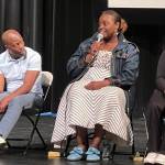 Mellissa Hill speaks during the panel discussion. Photo courtesy of Soyun Chow