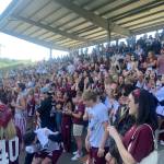 Mercer Island High School fans were out in droves to support the boys lacrosse team on May 27. Photo courtesy of the Mercer Island School District