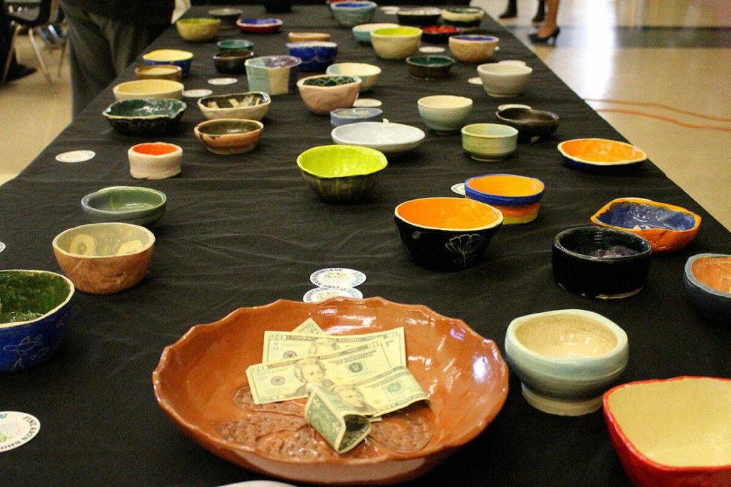 The Mercer Island High School Art Club Empty Bowls fundraiser takes place in the school commons from 5:30-7:30 p.m. on June 16. Purchasers of a ceramic bowl made by Art Club students receive soup to fill out the bowl to support The Red Blanket Fund, which supports the families of missing and murdered indigenous women. It will be an evening of student art, music, education and breaking bread, according to the club. To register, visit <a href="https://www.flipcause.com/ secure/cause_pdetails/MTgyNTg4" target="_blank">https://www.flipcause.com/ secure/cause_pdetails/MTgyNTg4</a> Reporter file photo