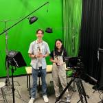 Mercer Island High School students Jonathan Aggar and Sophia Chew recently won prestigious Telly Awards. Photo courtesy of the Mercer Island School District
