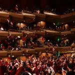 Mercer Island High School graduates celebrate at the close of their June 13 commencement at Benaroya Hall in Seattle. Andy Nystrom / staff photo