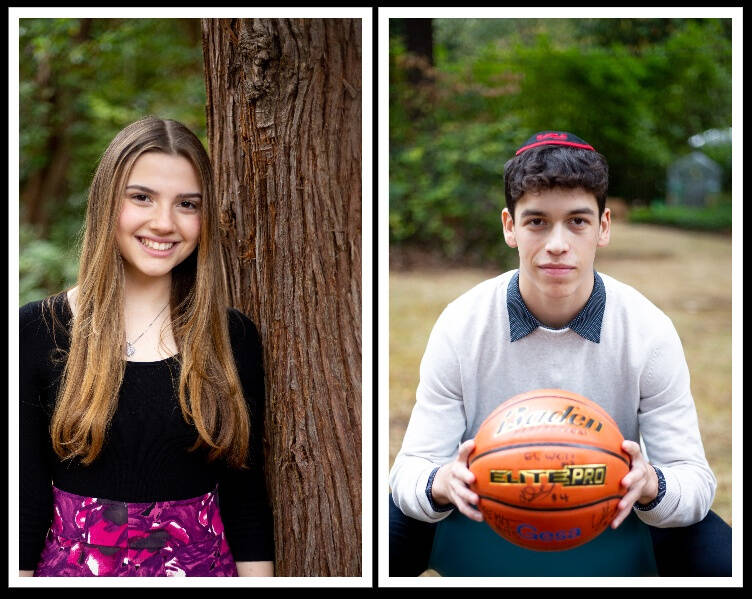 Mercer Island residents Emma Almo and Daniel Negrin (both pictured) are two of the graduating seniors of the Northwest Yeshiva High School (NYHS) Class of 2023. Negrin will be attending Indiana University in the fall and Almo, who was one of three NYHS graduates this year to receive the Washington State Honors Award, will be attending Barnard College in the fall. Other NYHS 2023 grads are: Nate Britt, Merav Frank, Isaiah Gabbay, Joe Gamel, Max Kutepov, Michael Rosenfeld, Yehonatan Rothstein and Jacob Weichbrodt. Frank and Rosenfeld also received the Washington State Honors Award. Photos courtesy of Hannah Hason