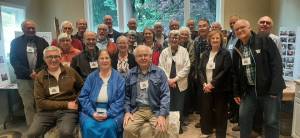 Volunteers of the Pipe Organ Foundation. Seated in the first row and on the right is President Carl Dodrill. (Photos courtesy of Carl Dodrill)