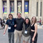 Mercer Island High Schools Greg Chvany, Alec Martin, Milo Mechem-Miller and Annabel Rimmer attended the International Thespian Festival from June 19-23 in Bloomington, Indiana. Courtesy photo