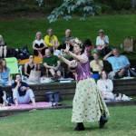Seattle Shakespeare Company and Wooden O presented A Midsummer Nights Dream on July 14, 2022, at the Luther Burbank Park Amphitheatre. Andy Nystrom/ staff photo