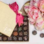An Oh! Chocolate deluxe box of Pink Satin Ribbon. Courtesy photo