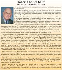 Robert Charles Kelly | Obituary
