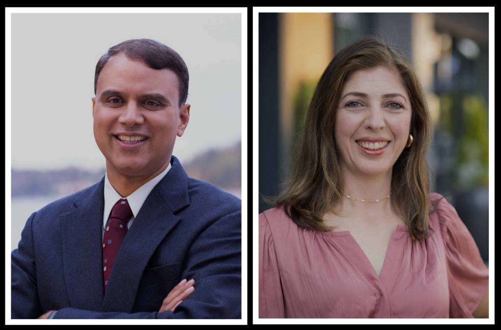 Ananta Gudipaty and Cristina Martinez. Courtesy photos