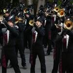 The band blares out a song at the Oct. 12 full dress rehearsal. Andy Nystrom/ staff photo