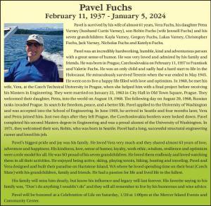 Pavel Fuchs | Obituary